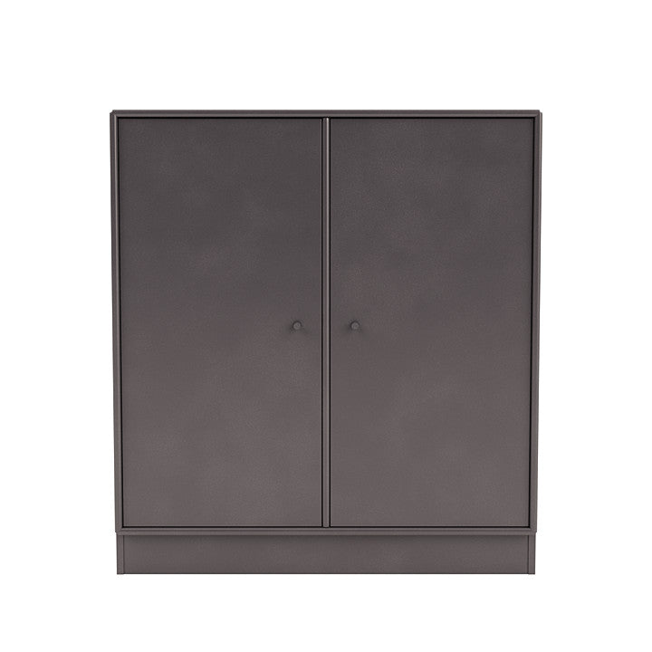 Montana Cover Cabinet With 7 Cm Plinth, Coffee Brown