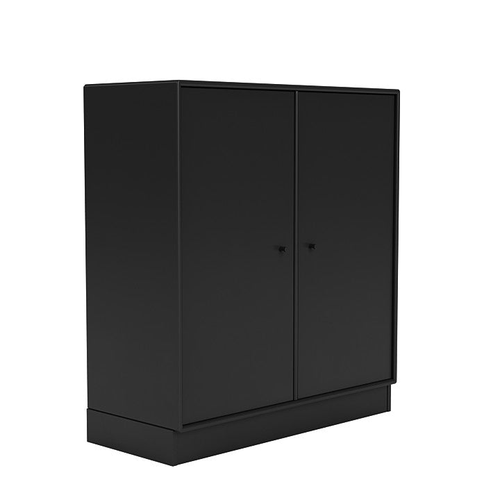 Montana Cover Cabinet With 7 Cm Plinth, Black