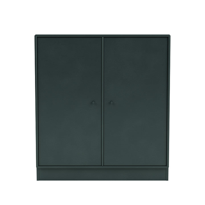 Montana Cover Cabinet With 7 Cm Plinth, Black Jade