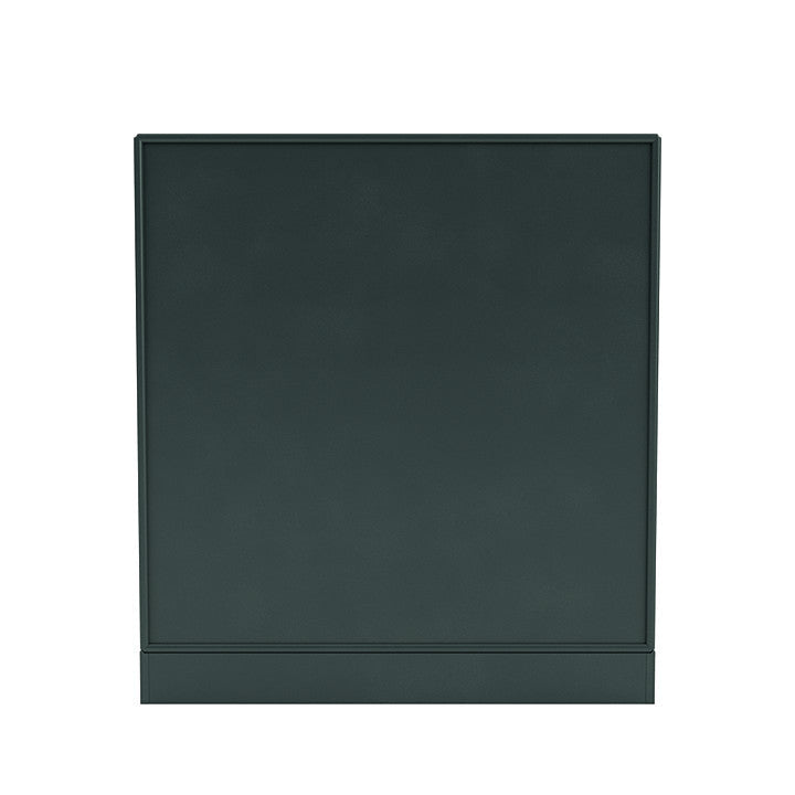 Montana Cover Cabinet With 7 Cm Plinth, Black Jade