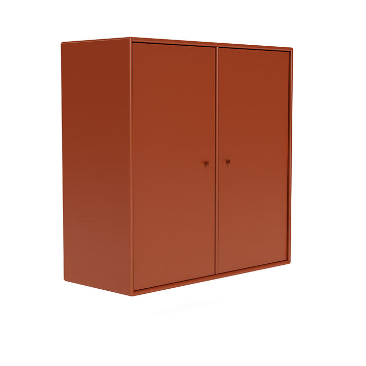 Montana Cover Cabinet With Suspension Rail, Hokkaido Brown