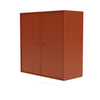 Montana Cover Cabinet With Suspension Rail, Hokkaido Brown