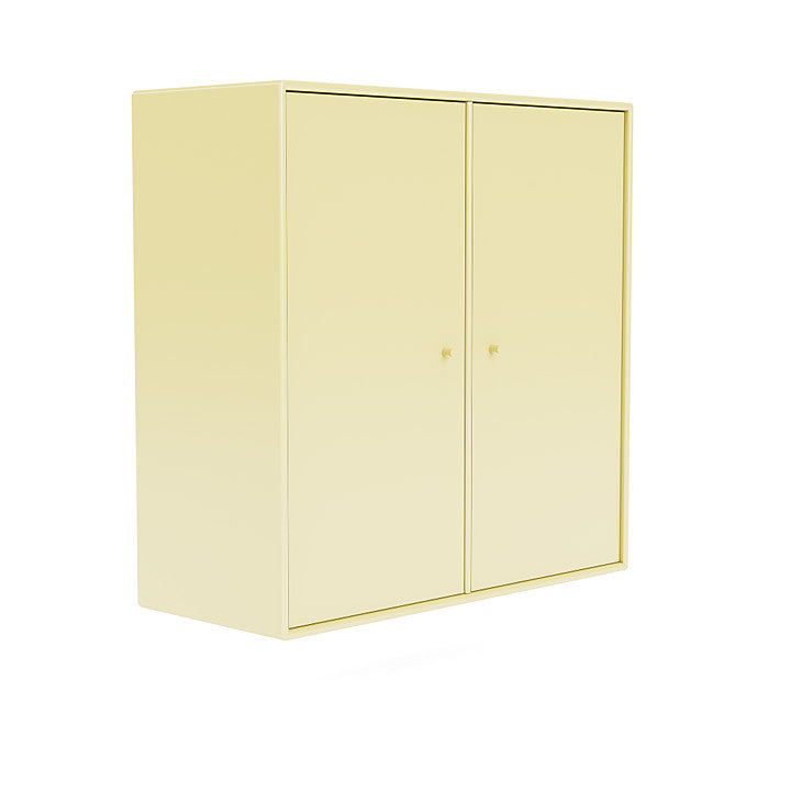 Montana Cover Cabinet With Suspension Rail, Chamomile Yellow