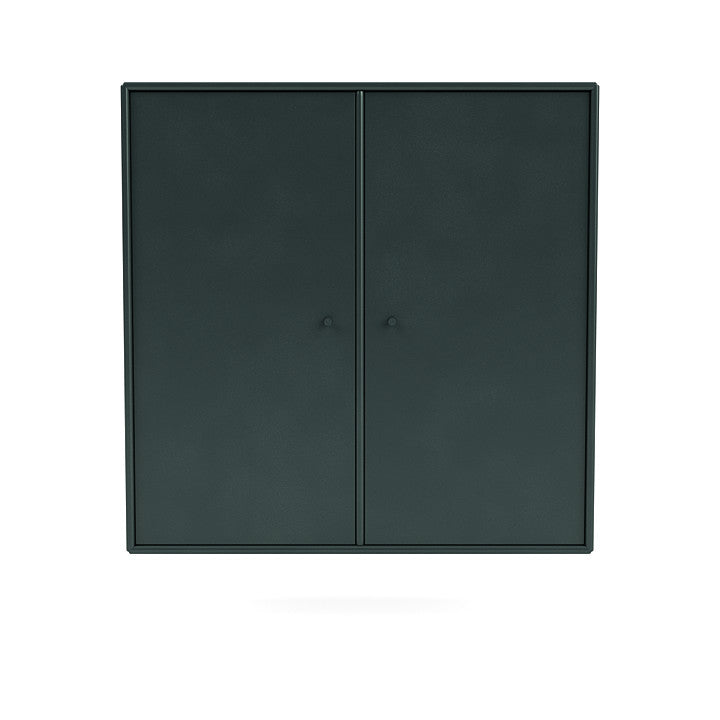 Montana Cover Cabinet With Suspension Rail, Black Jade