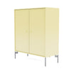 Montana Cover Cabinet With Legs, Camomile/Matt Chrome