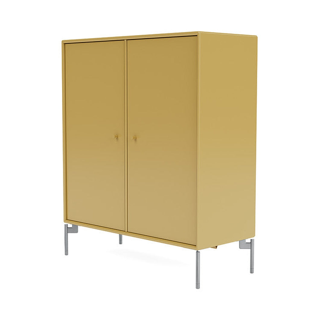 Montana Cover Cabinet With Legs, Cumin/Matt Chrome