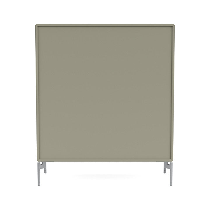 Montana Cover Cabinet With Legs, Fennel/Matt Chrome