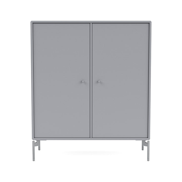 Montana Cover Cabinet With Legs, Graphic/Matt Chrome