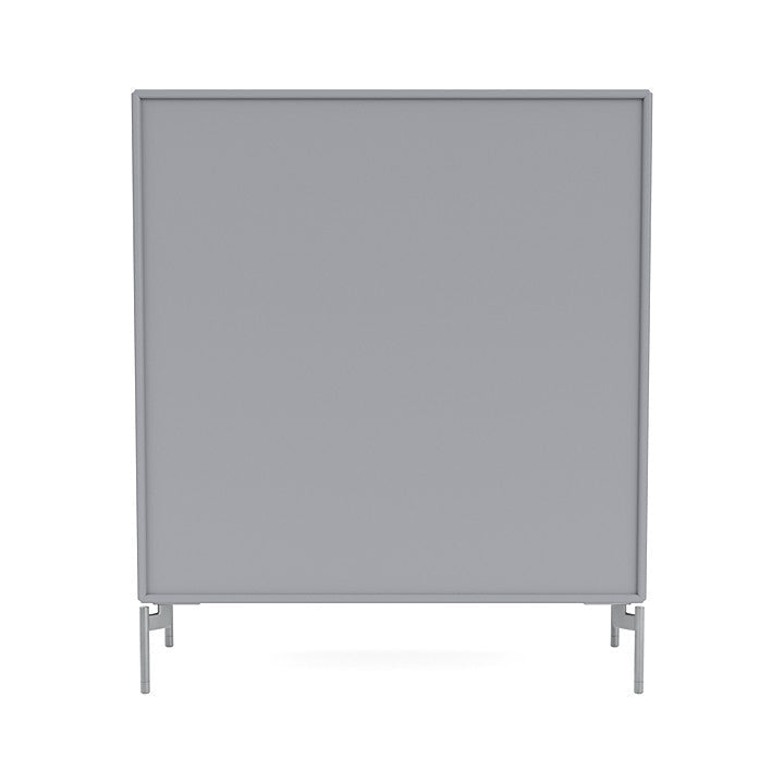 Montana Cover Cabinet With Legs, Graphic/Matt Chrome