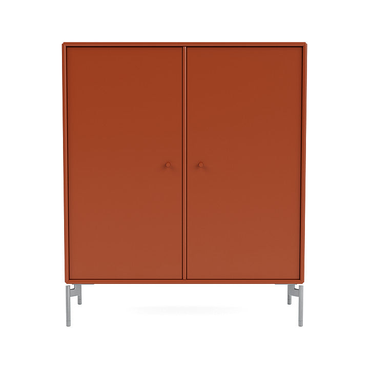 Montana Cover Cabinet With Legs, Hokkaido/Matt Chrome