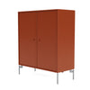 Montana Cover Cabinet With Legs, Hokkaido/Matt Chrome