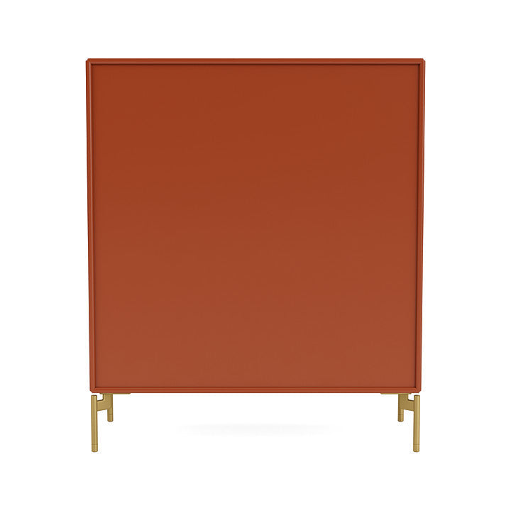 Montana Cover Cabinet With Legs, Hokkaido/Brass