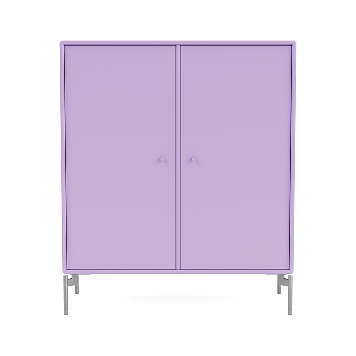 Montana Cover Cabinet With Legs, Iris/Matt Chrome