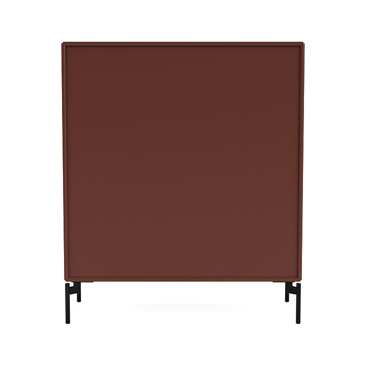 Montana Cover Cabinet With Legs, Masala/Black