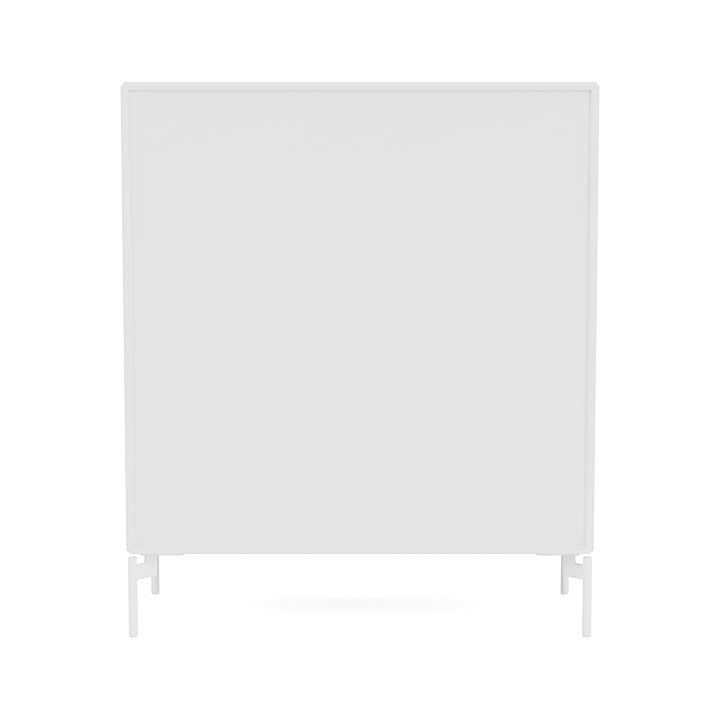 Montana Cover Cabinet With Legs, New White/Snow White