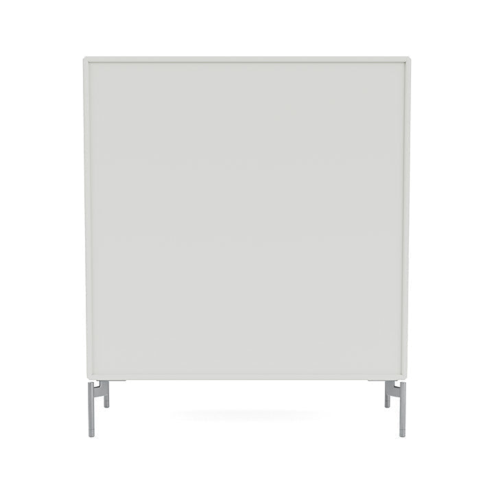 Montana Cover Cabinet With Legs, Nordic/Matt Chrome