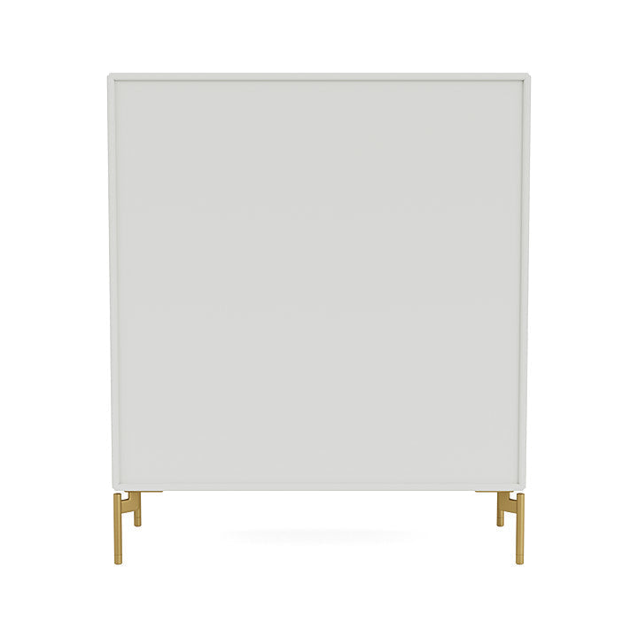 Montana Cover Cabinet With Legs, Nordic/Brass