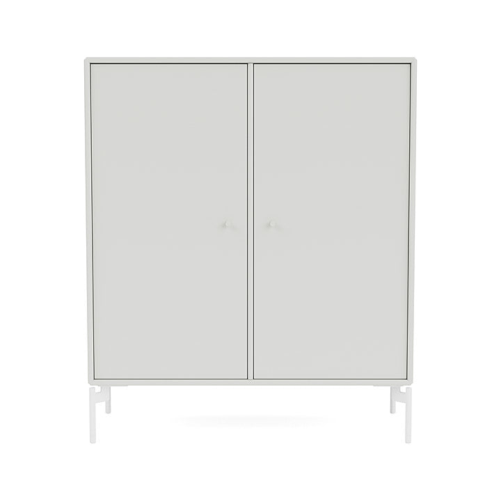 Montana Cover Cabinet With Legs, Nordic/Snow White