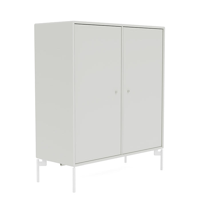 Montana Cover Cabinet With Legs, Nordic/Snow White