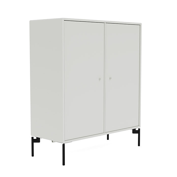 Montana Cover Cabinet With Legs, Nordic/Black