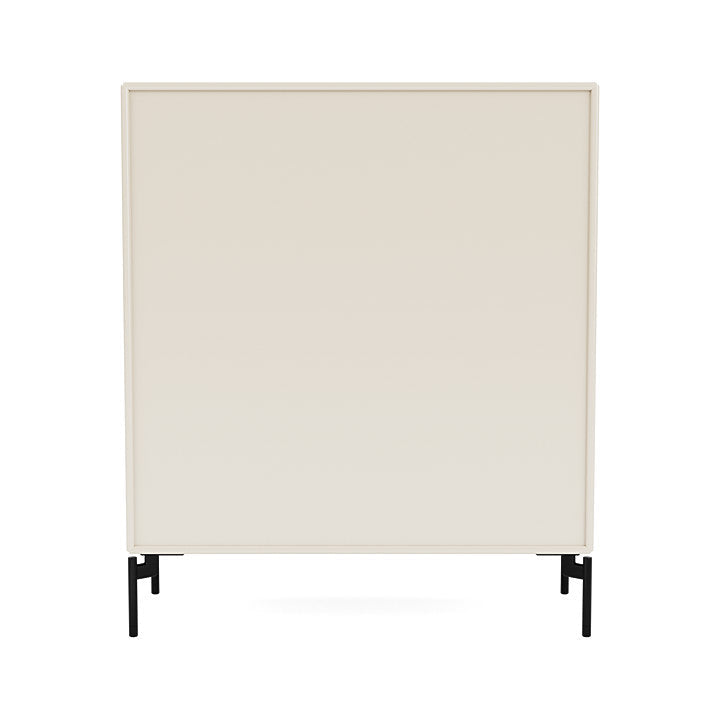 Montana Cover Cabinet With Legs, Oat/Black