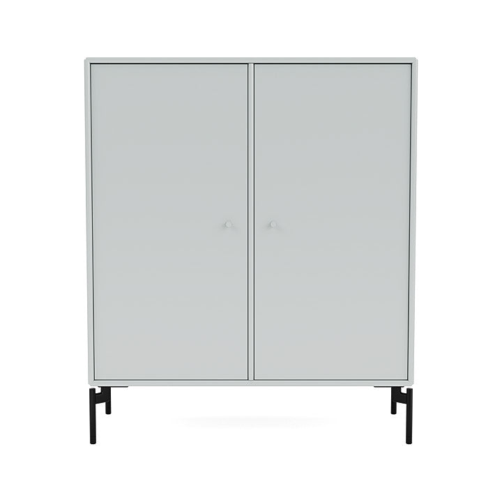 Montana Cover Cabinet With Legs, Oyster/Black