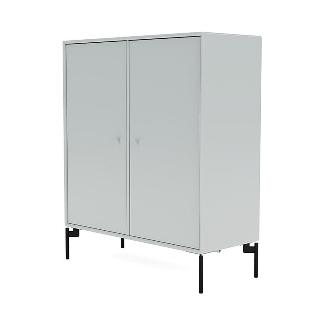 Montana Cover Cabinet With Legs, Oyster/Black