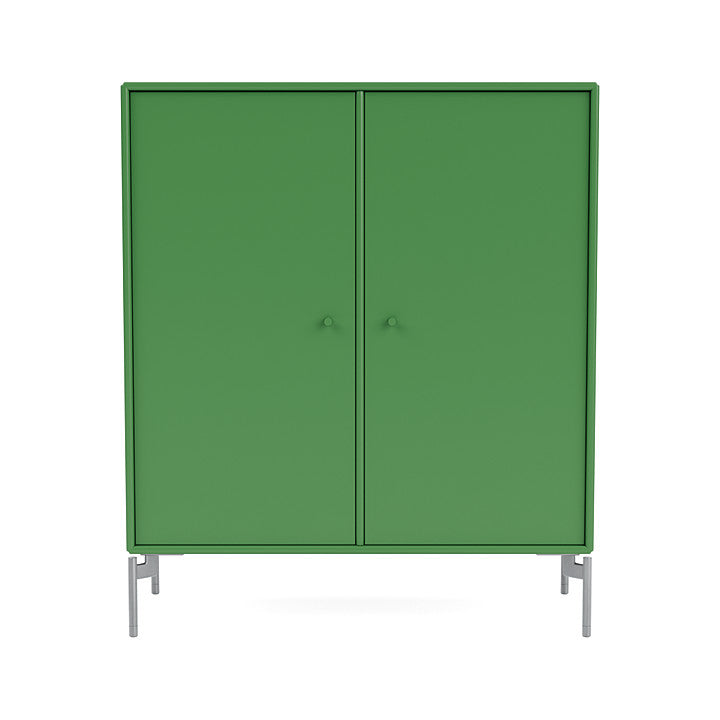 Montana Cover Cabinet With Legs, Parsley/Matt Chrome