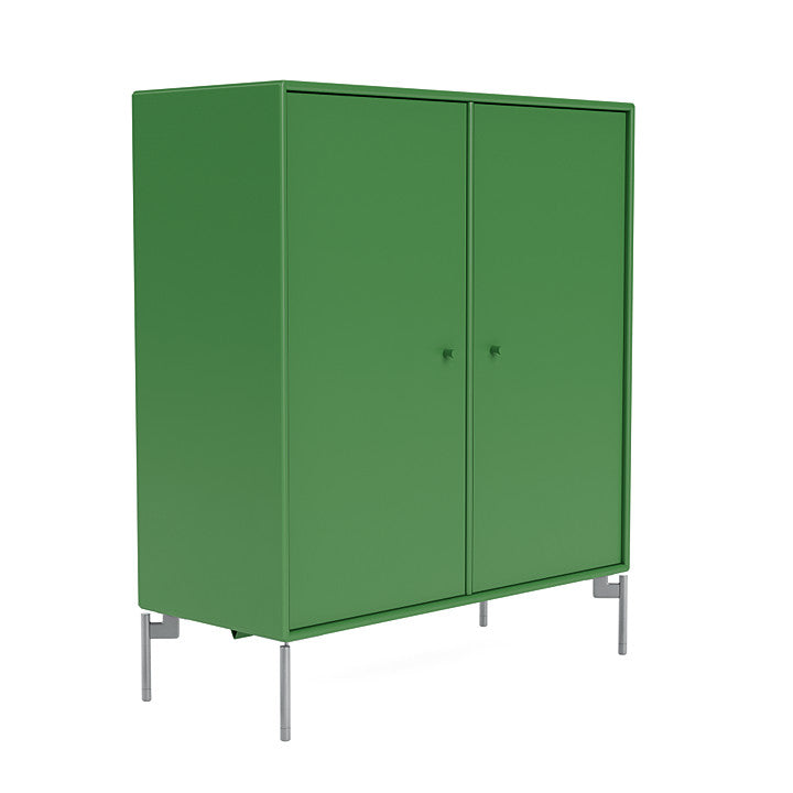 Montana Cover Cabinet With Legs, Parsley/Matt Chrome