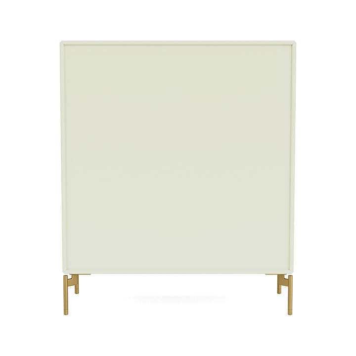 Montana Cover Cabinet With Legs, Pomelo/Brass