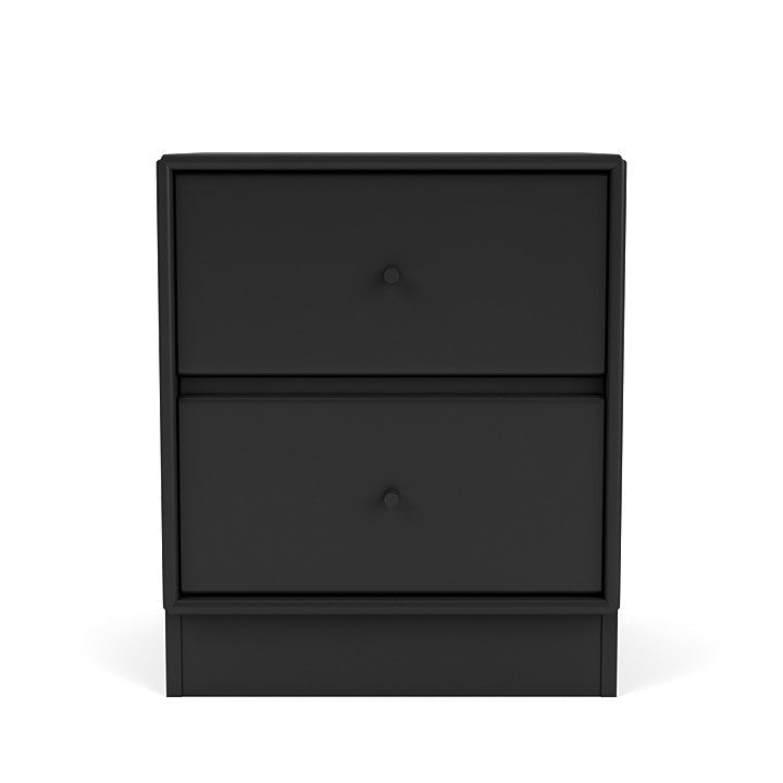 Montana Drift Drawer Module With 7 Cm Plinth, Black