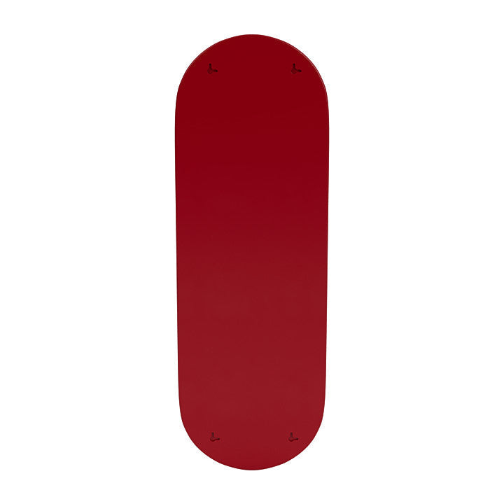 Montana Colour Frame Mirror, Beetroot Red