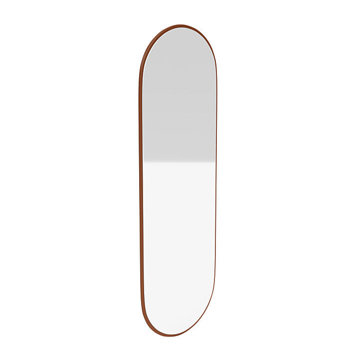 Montana Colour Frame Mirror, Hazelnut Brown