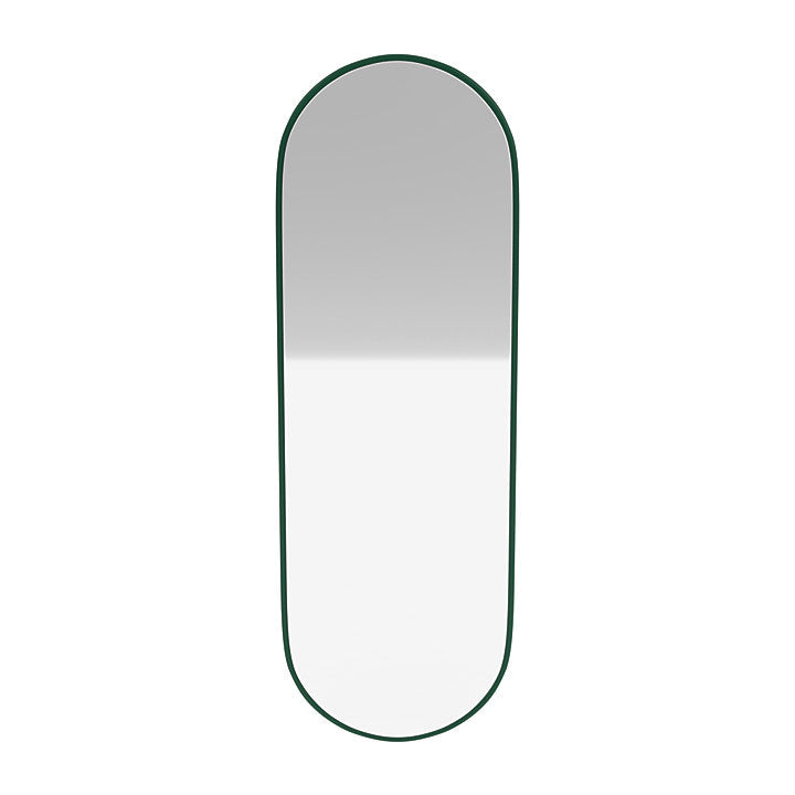 Montana Colour Frame Mirror, Pine Green