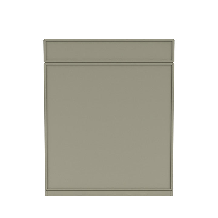 Montana Keep Chest Of Drawers With 3 Cm Plinth, Fennel Green