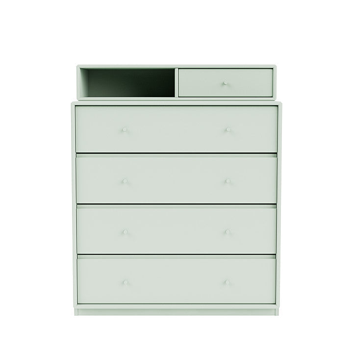 Montana Keep Chest Of Drawers With 3 Cm Plinth, Mist