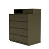 Montana Keep Chest Of Drawers With 3 Cm Plinth, Oregano Green