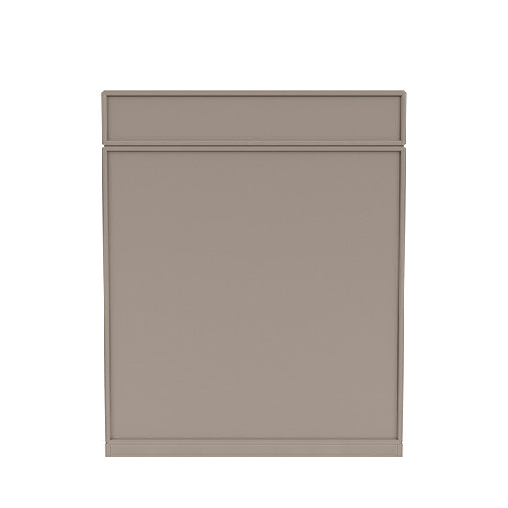 Montana Keep Chest Of Drawers With 3 Cm Plinth, Truffle Grey