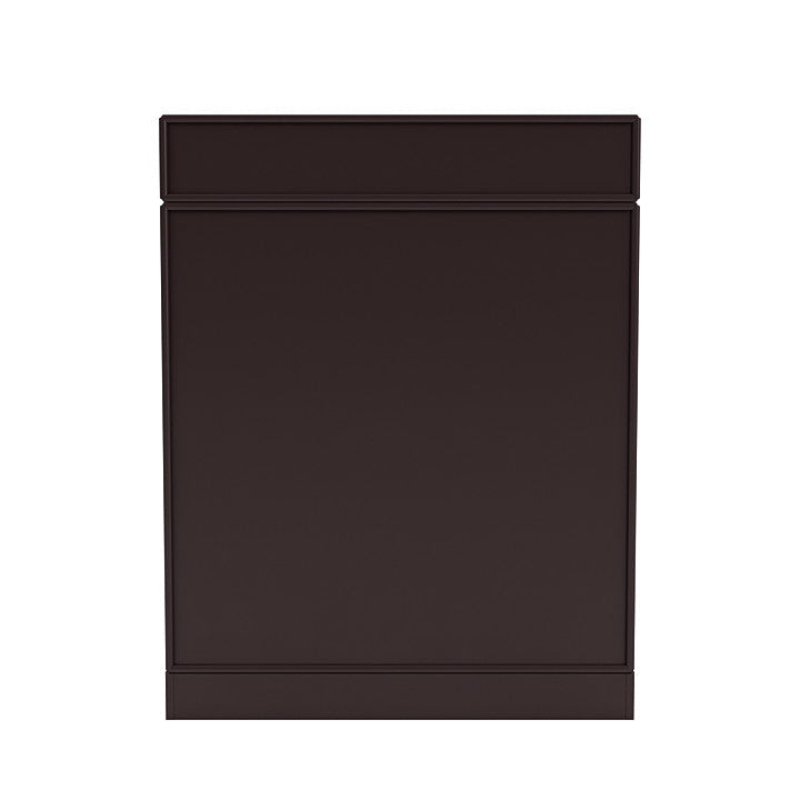 Montana Keep Chest Of Drawers With 7 Cm Plinth, Balsamic Brown