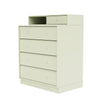 Montana Keep Chest Of Drawers With 7 Cm Plinth, Pomelo Green