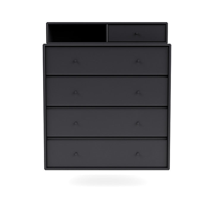 Montana Keep Chest Of Drawers With Suspension Rail, Anthracite