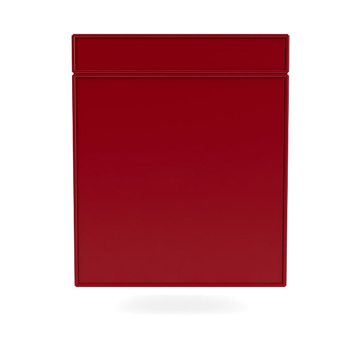 Montana Keep Chest Of Drawers With Suspension Rail, Beetroot Red