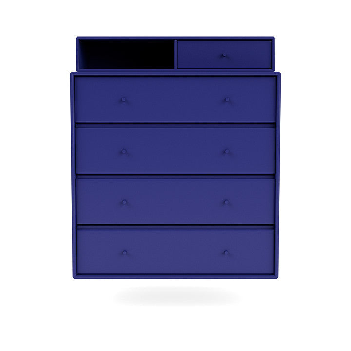 Montana Keep Chest Of Drawers With Suspension Rail, Monarch Blue