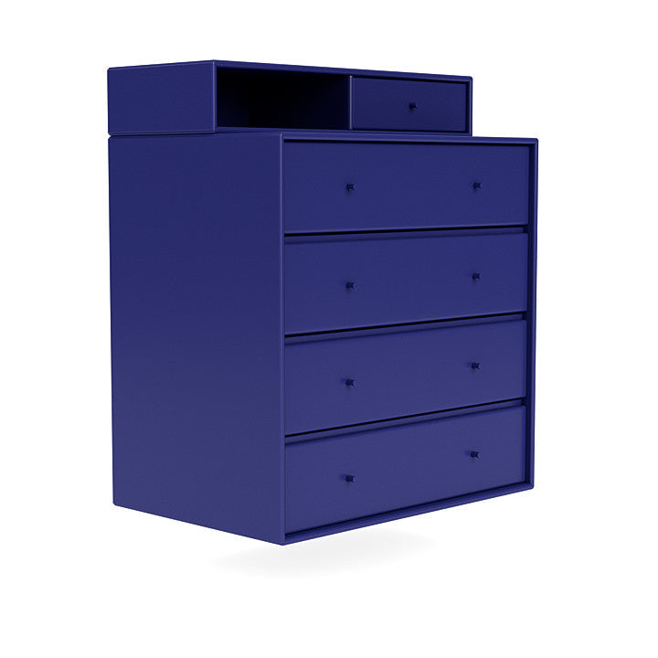 Montana Keep Chest Of Drawers With Suspension Rail, Monarch Blue