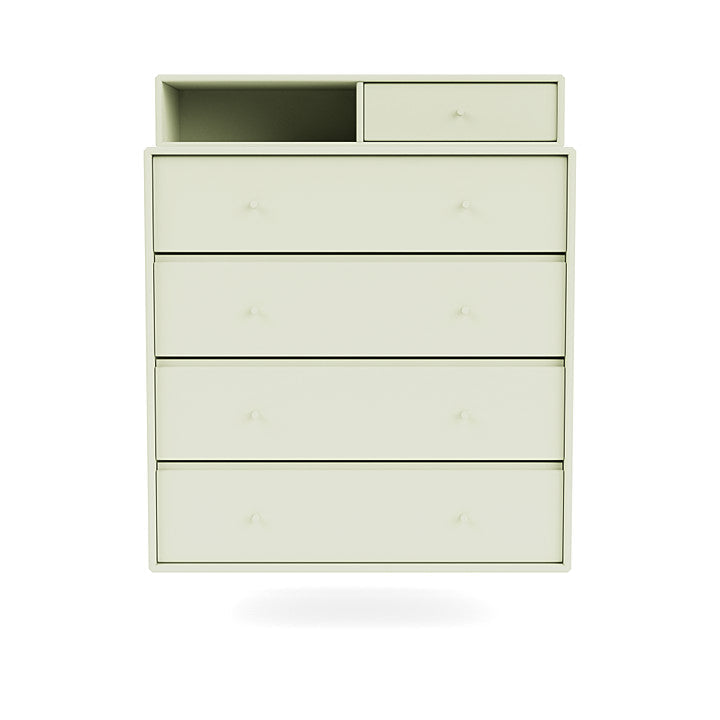 Montana Keep Chest Of Drawers With Suspension Rail, Pomelo Green