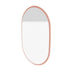 Montana Look Oval Mirror, Rhubarb Red