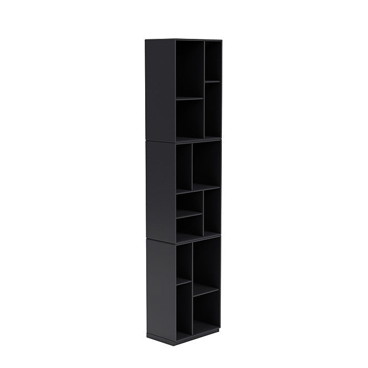 Montana Loom High Bookcase With 3 Cm Plinth, Anthracite