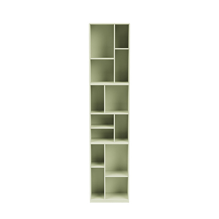 Montana Loom High Bookcase With 3 Cm Plinth, Pomelo Green