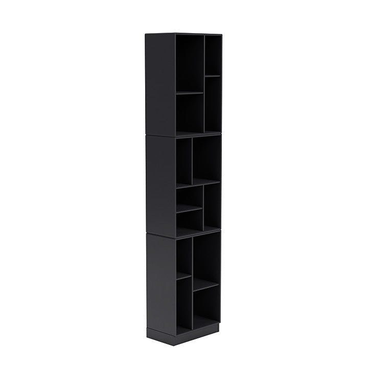 Montana Loom High Bookcase With 7 Cm Plinth, Anthracite