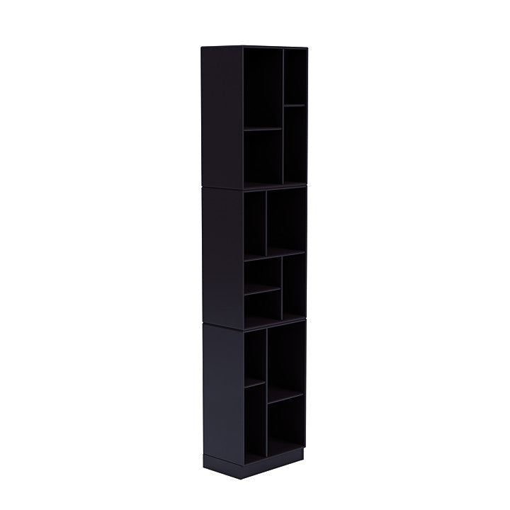 Montana Loom High Bookcase With 7 Cm Plinth, Shadow